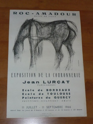 Affiche originale exposition - affiche,