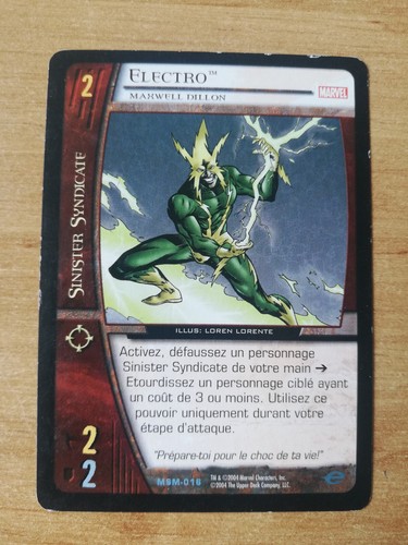 Card marvel system 2004 - card,
