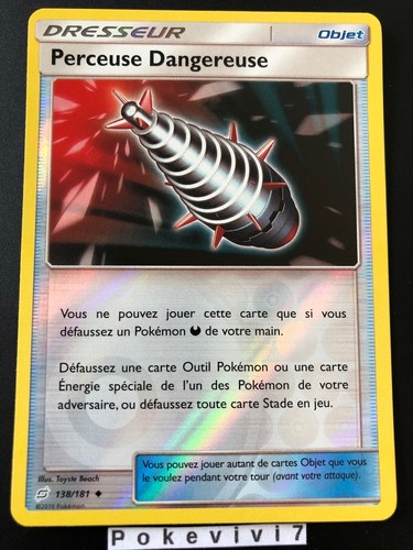 Carte pokemon perceuse - carte,