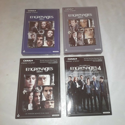 Coffret dvd engrenages saison - coffret,