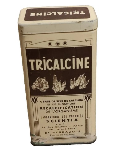 Boîte tôle tricalcine - boîte,