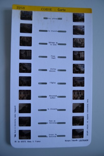 Corse corte stereo carte - corse,