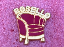 T19 Pins FAUTEUIL TONNEAU ROSELLO PARIS Vintage Art Deco Barrel Chair lapel pin