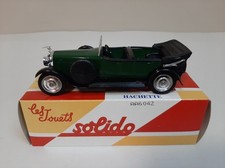 Voiture HISPANO-SUIZA TORPEDO 1926 vert - Hachette SOLIDO