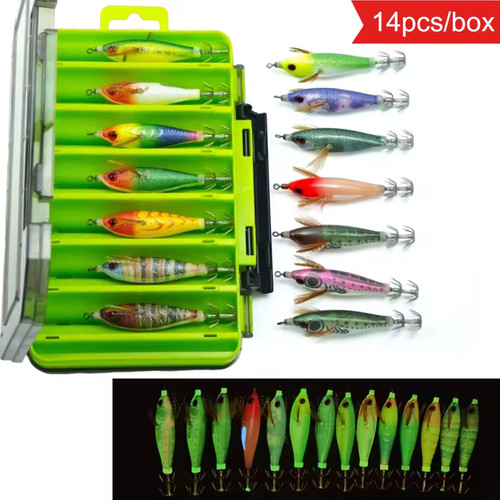 Lot leurres turluttes - 14, 8cm