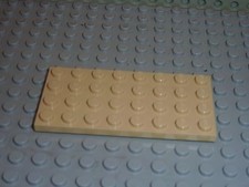 Plaque plate LEGO STAR WARS Tan plate 4 x 8 ref 3035 / Set 8092 10179 7754 7671 