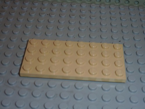 Plaque plate lego - plaque, star