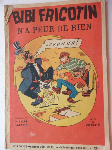 Bibi fricotin a peur - fricotin, n'a