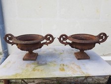 Lot 2 vasques jardinières en