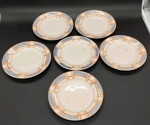 Assiettes plates longwy - 6,