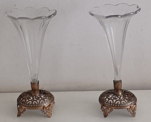 Paire vase soliflore - de,