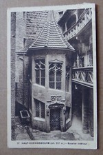 H40) CPA HAUT KOENIGSBOURG château - escalier intérieur
