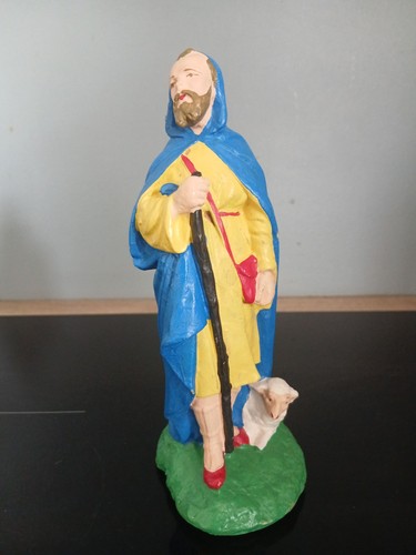 Santon devineau crèche - crèche, berger