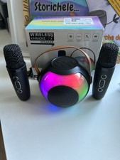 🎤 K16 – Lecteur de karaoké portable avec microphone sans fil