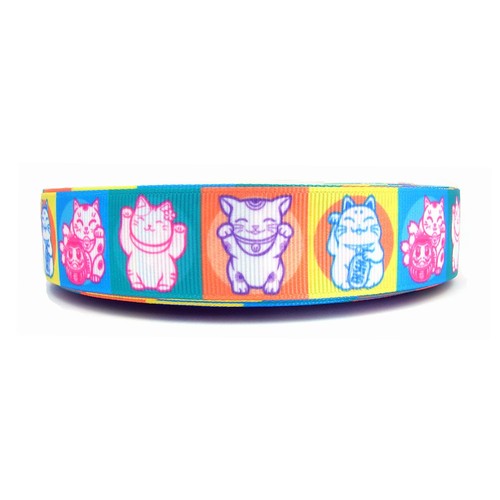 Ruban gros grain chat - gros,