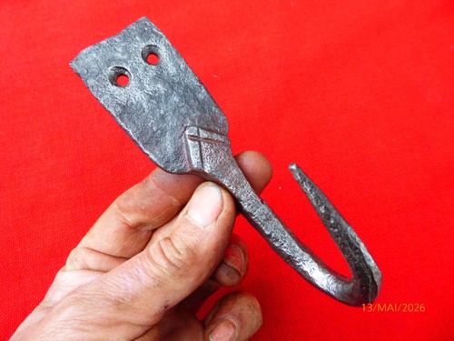 Ancien crochet fer forgé - ancien,