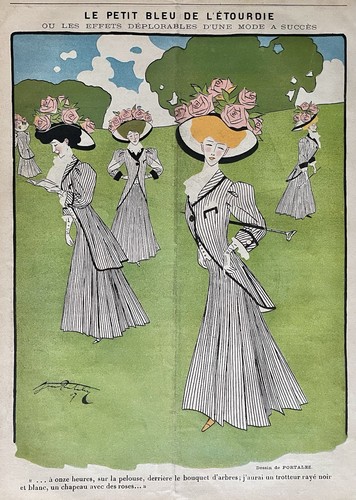 Élégante/Paris/1900/Gravure/