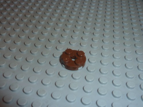 Lego oldbrown round - oldbrown, 4032