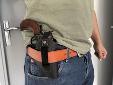 Holster Cuir Concealed carry Ambidextre 