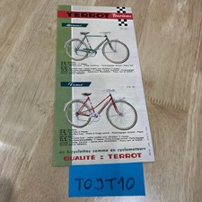 Vélo Terrot touriseme PL40 PX45 bicyclette prospectus catalogue publicité