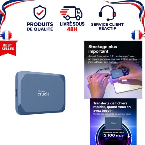 Crucial x10 ssd - ssd, externe
