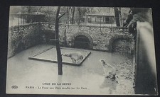 CPA CARTE POSTALE FRANCE PARIS 75 LA FOSSE AUX OURS INONDATIONS SEINE 1910