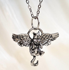 Collier pendentif chat ange