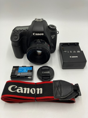 Canon eos 50mm 8 - 6d, f1.8