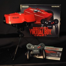 Console de jeu VIRTUAL BOY Nintendo 3D Display en boîte testée fonctionnelle CIB