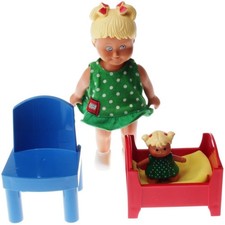 Lego Duplo 2953 la poupée Anna et son bébé trés RARE