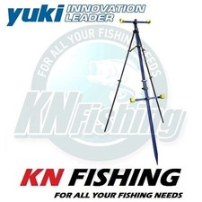 Trépied de compétition YUKI KOMPAKT pour surfcasting plage pêche 1,50 m