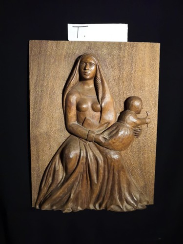 Bas relief bois sculpté - bas,