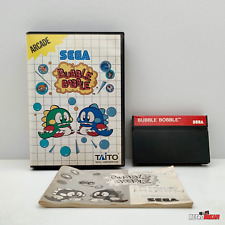 BUBBLE BOBBLE - SEGA MASTER SYSTEM PAL - COMPLET