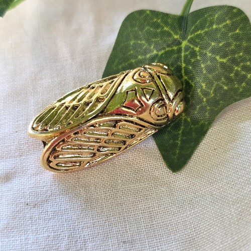 Broche cigale vintage - cigale,