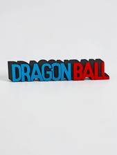 Plaque Logo Dragon Ball - 3D