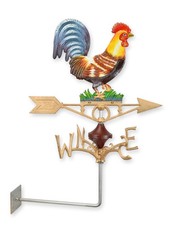 Girouette murale en fonte en