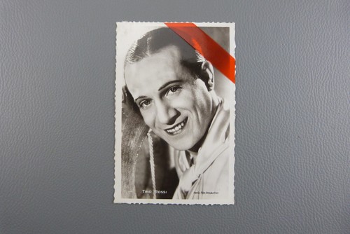 Carte postale tino rossi - postale,