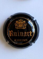 CAPS / CAPSULE DE CHAMPAGNE - PLAQUE DE MUSELET - RUINART RHEIMS - NOIR & OR (2
