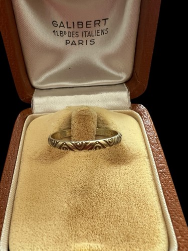 Ancienne bague alliance xixe - ancienne,
