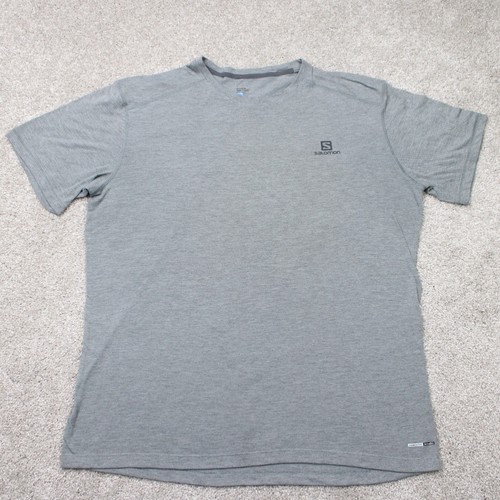 Salomon shirt mens gray - salomon,