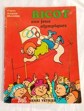 BD 1980 BICOT AUX JEUX OLYMPIQUES BRANNER ED HENRI VEYRIER (AA1415)