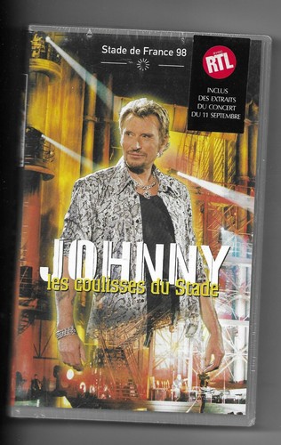 Vhs johnny hallyday stade - johnny,