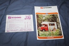 (B30) Brochure FORD TRANSIT CAMPING CAR AUTOHOMES 