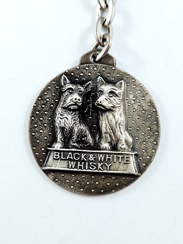 Porte cles black white - porte-cles, &