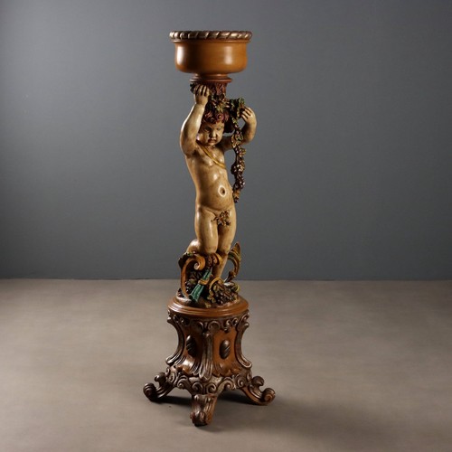 Colonne pots fleurs - de,