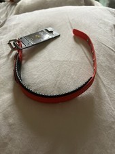 COLLIER ROUGE DOOGY.40 CM 15 MM