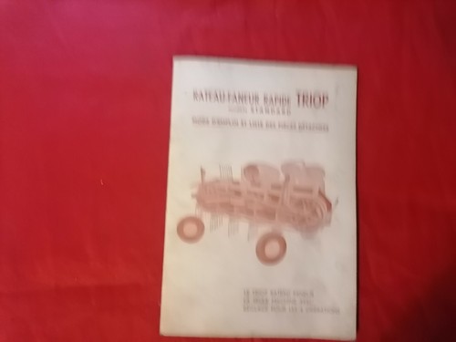 Livre rateau faneur - livre,