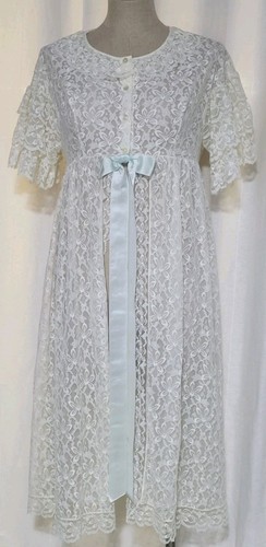 Vintage 50s lace chiffon - vintage,