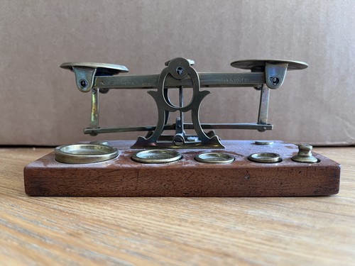 Balance postale ancienne - , w