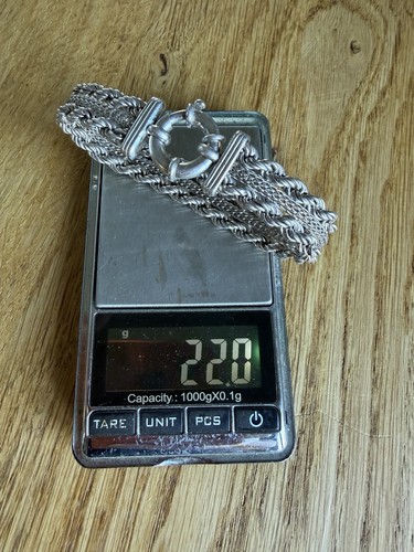 Bracelet vintage argent - en,